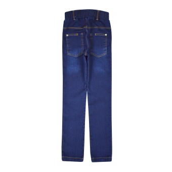 mięciutkie spodnie jeansowe SLIM - GT-9102
