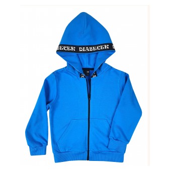 bluza chłopięca długi zamek z kapturem - GT-9416