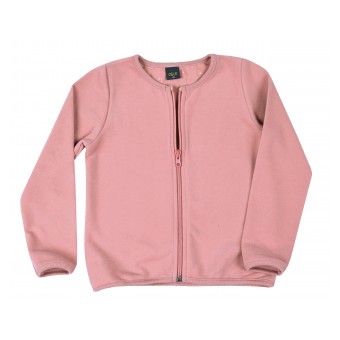 sweatshirt with long zipper