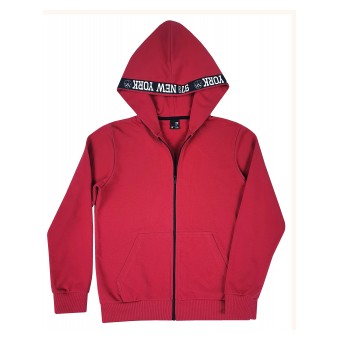 bluza chłopięca długi zamek z kapturem - GT-9425