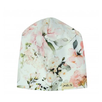 czapka dziewczęca z kolekcji \'ROSE\' - A-0009