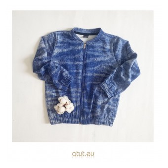 bluza dziewczęca długi zamek - A-0328
