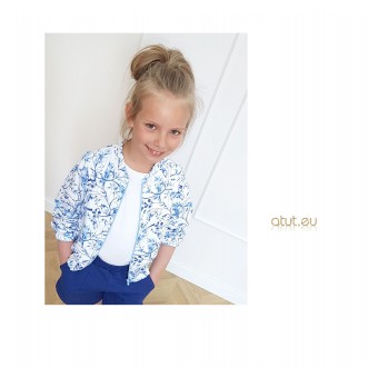 bluza dziewczęca długi zamek - A-0250