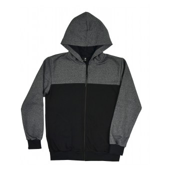 bluza męska długi zamek z kapturem - GT-8992