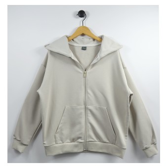 sweatshirt with zipper