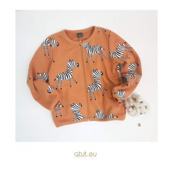bluza dziewczęca długi zamek - A-870