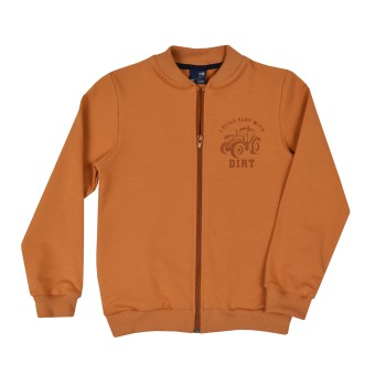 sweatshirt with zipper