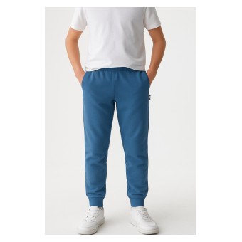 cienkie spodnie SLIM  z taśmą odblaskową - GT-0398