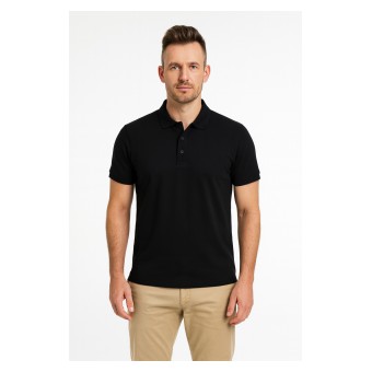 koszulka męska polo z dzianiny typu lacosta - GT-0862