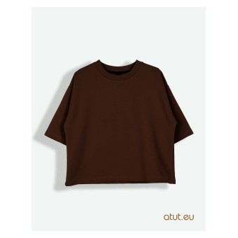 bluza damska z dresówki - A-1501