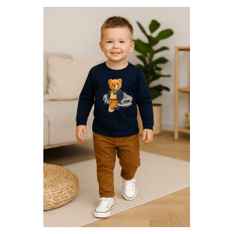 ciepła bluzka chłopięca - GT1-0977