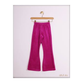 spodnie dziewczęce dzwony z weluru