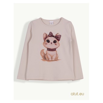 bluzka dziewczęca długi rękaw