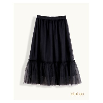 elegancka spódnica z tiulem
