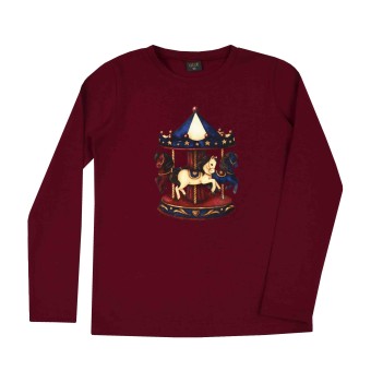 bluzka dziewczęca długi rękaw - A-1621