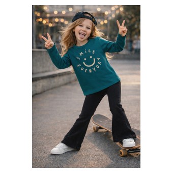 bluzka dziewczęca długi rękaw