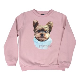 ciepła bluza dziewczęca