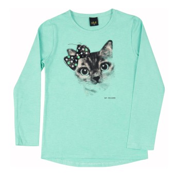 bluzka dziewczęca długi rękaw