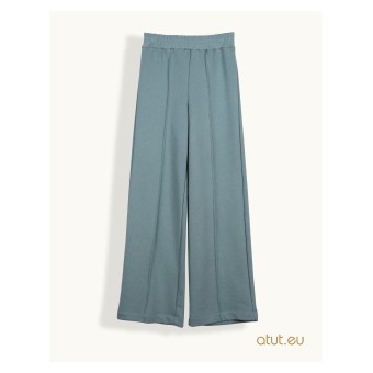 spodnie z szerokimi nogawkami