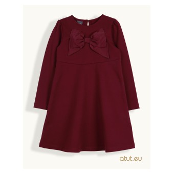 sukienka dziewczęca z kokardą - A-1657