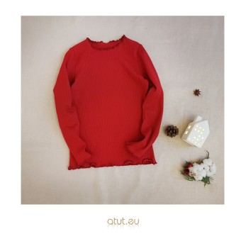 bluzka dziewczęca ze ściągaczyka