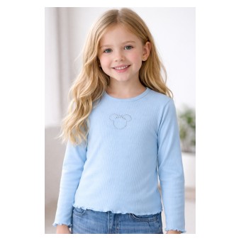 bluzka dziewczęca ze ściągaczyka