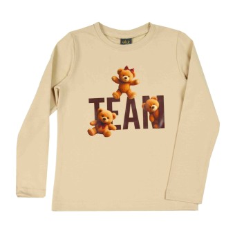 bluzka dziewczęca długi rękaw