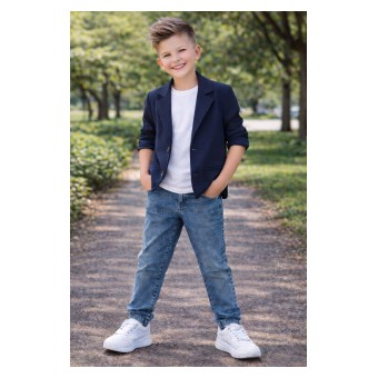 mięciutkie spodnie jeansowe - GT-0798