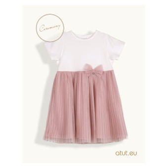 sukienka dziewczęca z tiulem