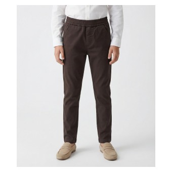 eleganckie spodnie chłopięce z tkaniny