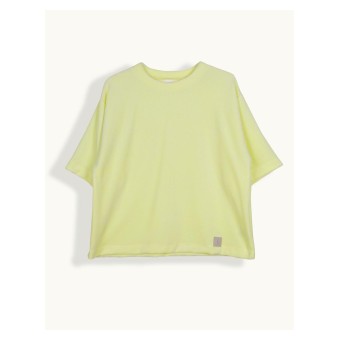 T-shirt damski z weluru - A-00032