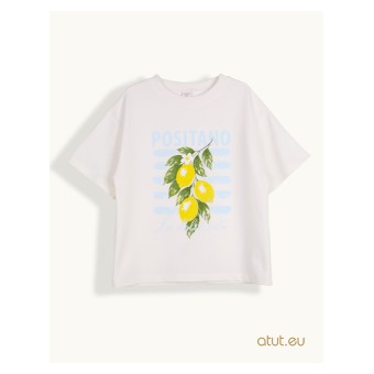 T-shirt dziewczęcy „La Dolce Vita”