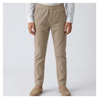 eleganckie spodnie chłopięce z tkaniny