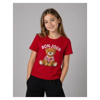 T-shirt dziewczęcy - A-00175