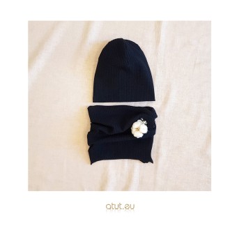czapka + komin - A-0463