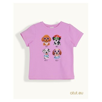 T-shirt dziewczęcy