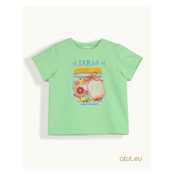 T-shirt dziewczęcy