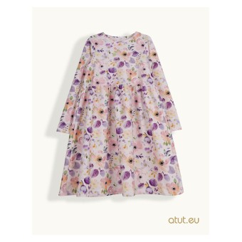sukienka w kwiaty - A-00366