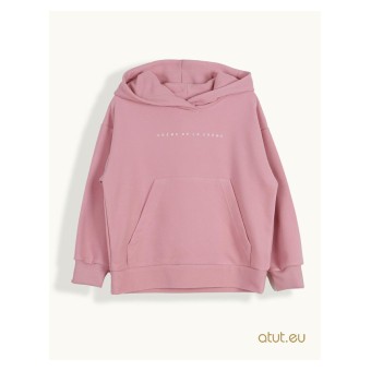 bluza dziewczęca z kapturem - A-00159