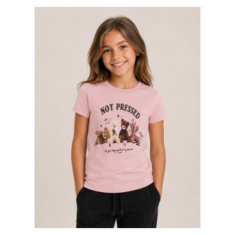 t-shirt dziewczęcy - A-00322